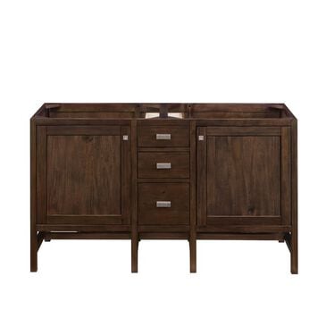 James Martin Addison 60" Double Bathroom Vanity Base Only in Mid Century Acacia, , large