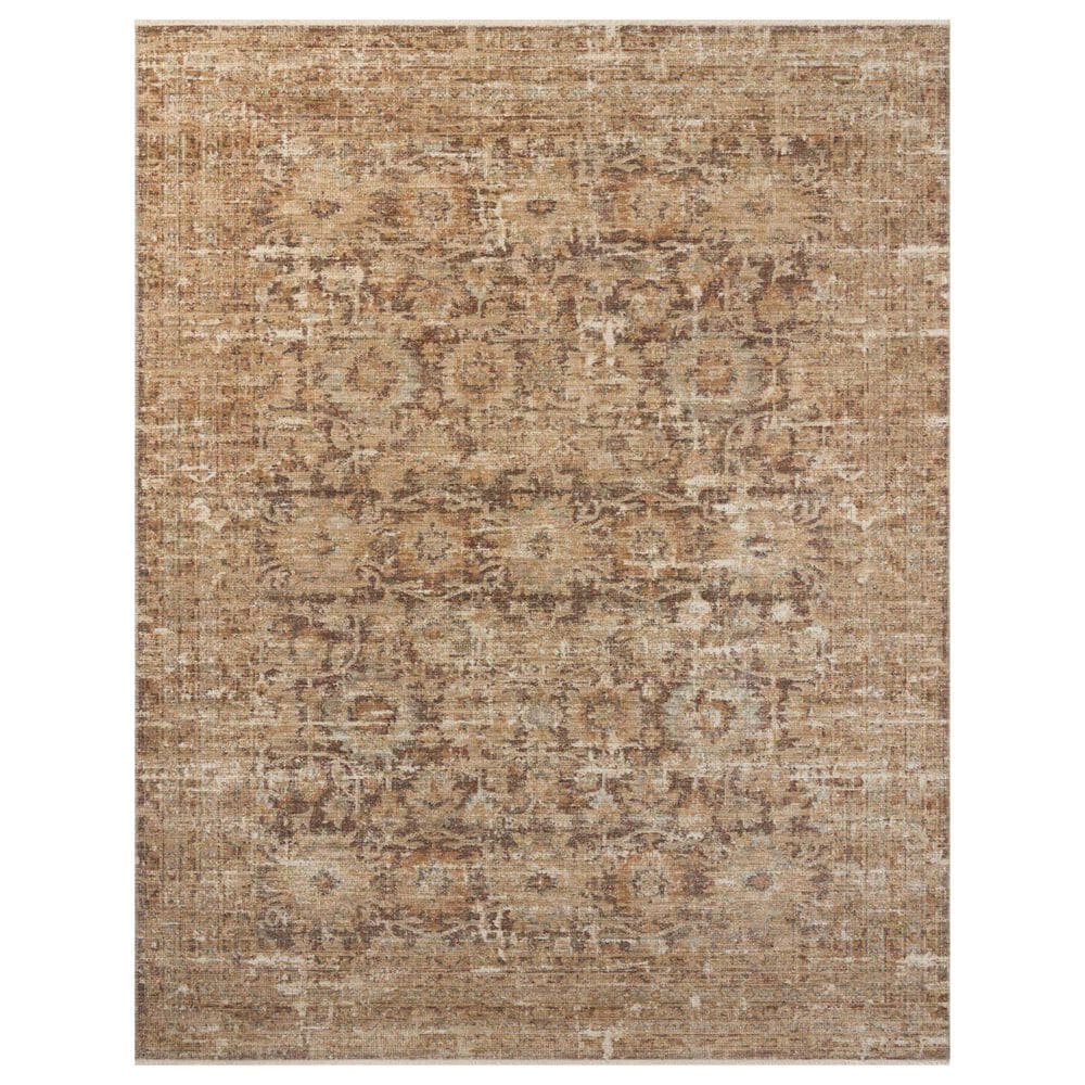 Loloi Heritage 10" x 10" Square Bark and Multicolor Area Rug, , large