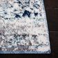 Safavieh Aston 12" x 15" Light Blue and Grey Area Rug, , large