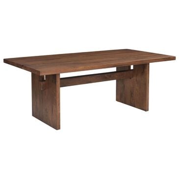 Home Trends & Design Cosmopolitan Dining Table in Light Walnut - Table Only, , large