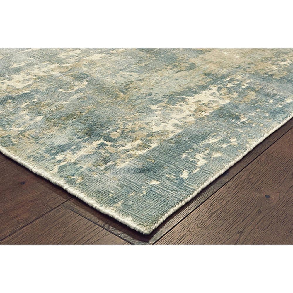 Oriental Weavers Formations 70002 9&#39; x 12&#39; Blue Area Rug, , large