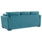 Signature Design by Ashley Keerwick Stationary Queen Sofa Sleeper in Teal, , large