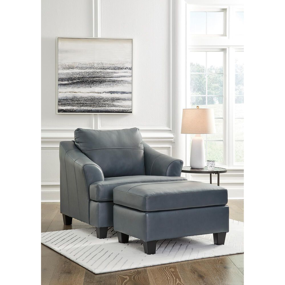 Signature Design by Ashley Genoa Oversized Chair in Steel, , large