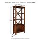 Signature Design by Ashley Baldridge Large Bookcase in Rustic Brown, , large