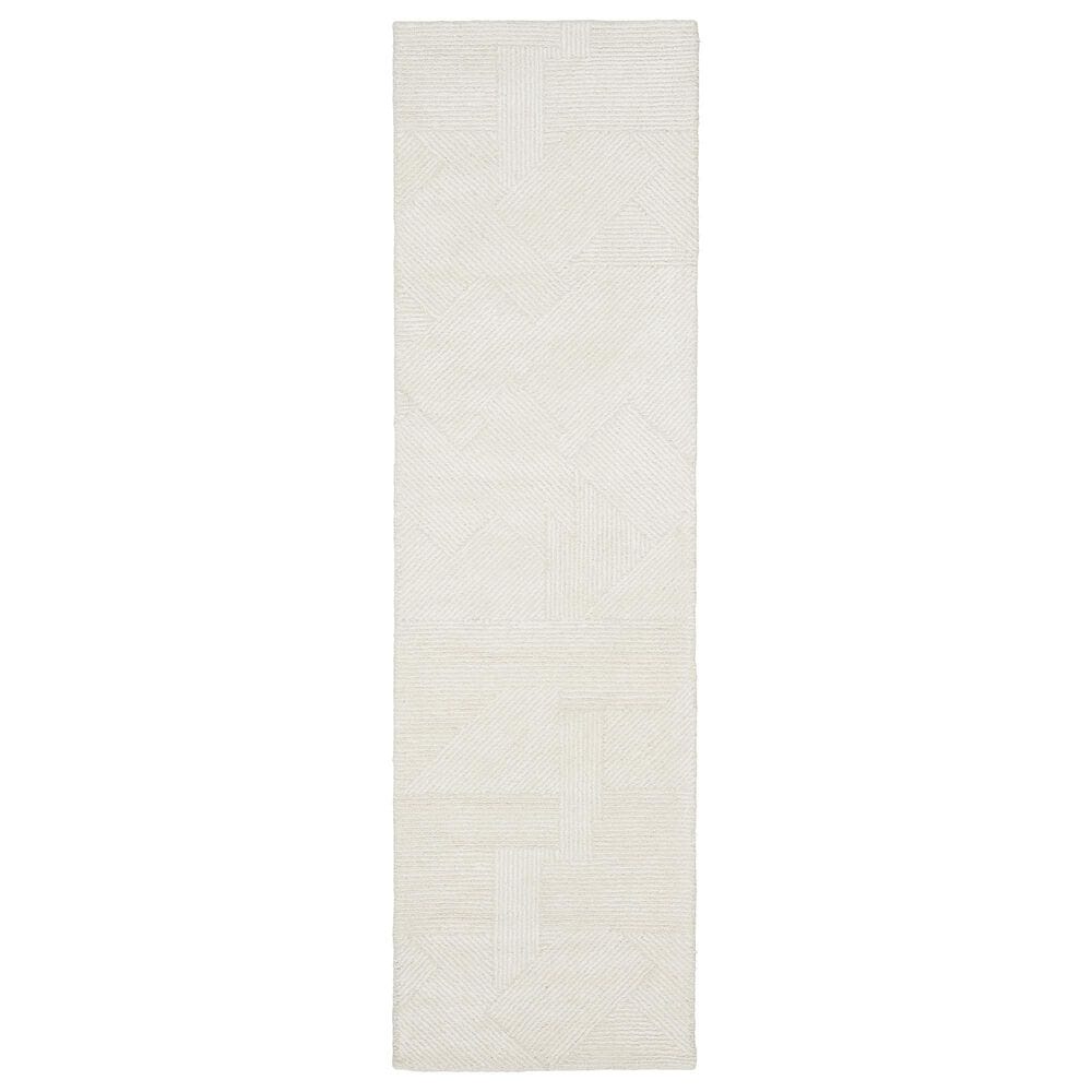 Nourison Ma30 Star Geometric 2"3" x 8" Ivory Runner, , large