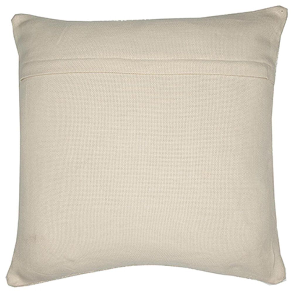 L.R. Home Boucle 18&quot; x 18&quot; Throw Pillow in Ivory, , large