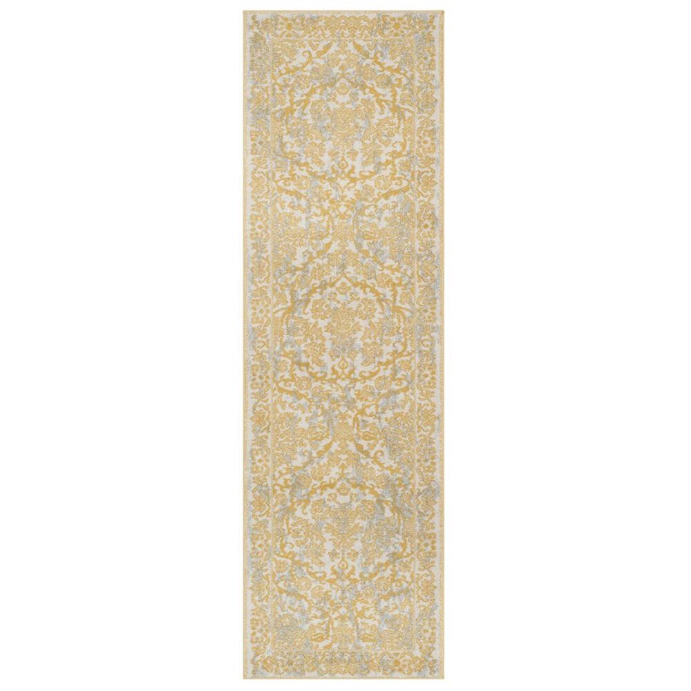 Safavieh Evoke EVK242S-27 2&#39;2&quot; x 7&#39; Ivory/Gold Runner, , large