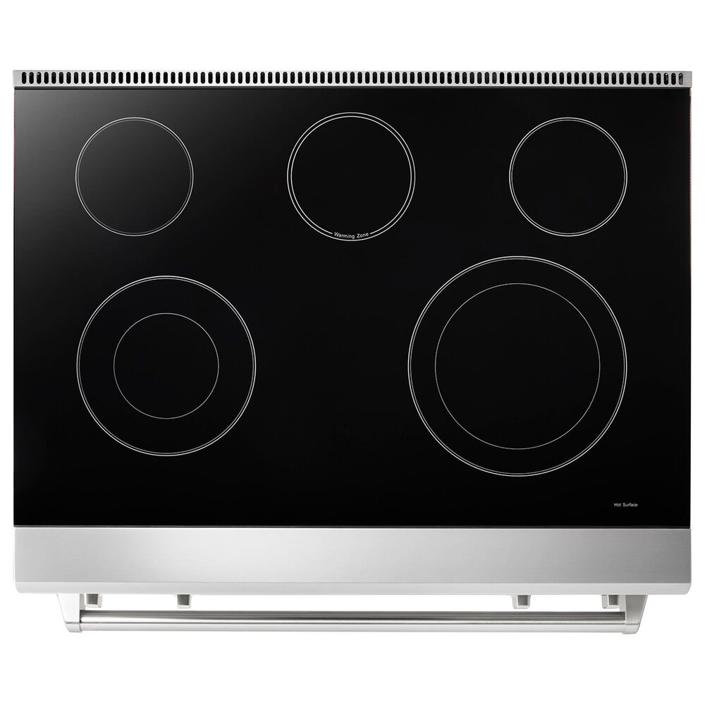 Thor Kitchen 36&quot; Professional Electric Range with Storage Drawer in Stainless Steel, , large