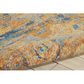 Nourison Passion PSN07 8" x 10" Teal and Sun Area Rug, , large