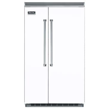 Viking Range 48" Side-by-Side Refrigerator in White, , large