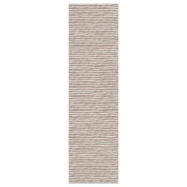 Dalyn Rug Company Laidley 2"3" x 7"6" Taupe Indoor/Outdoor Runner, , large