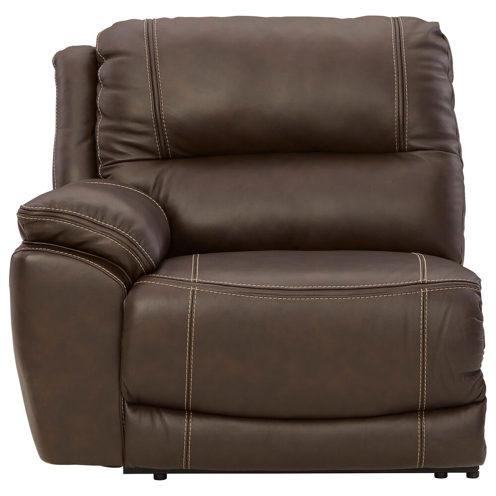 Signature Design by Ashley Dunleith 6-Piece Power Reclining Curved Sectional in Chocolate, , large