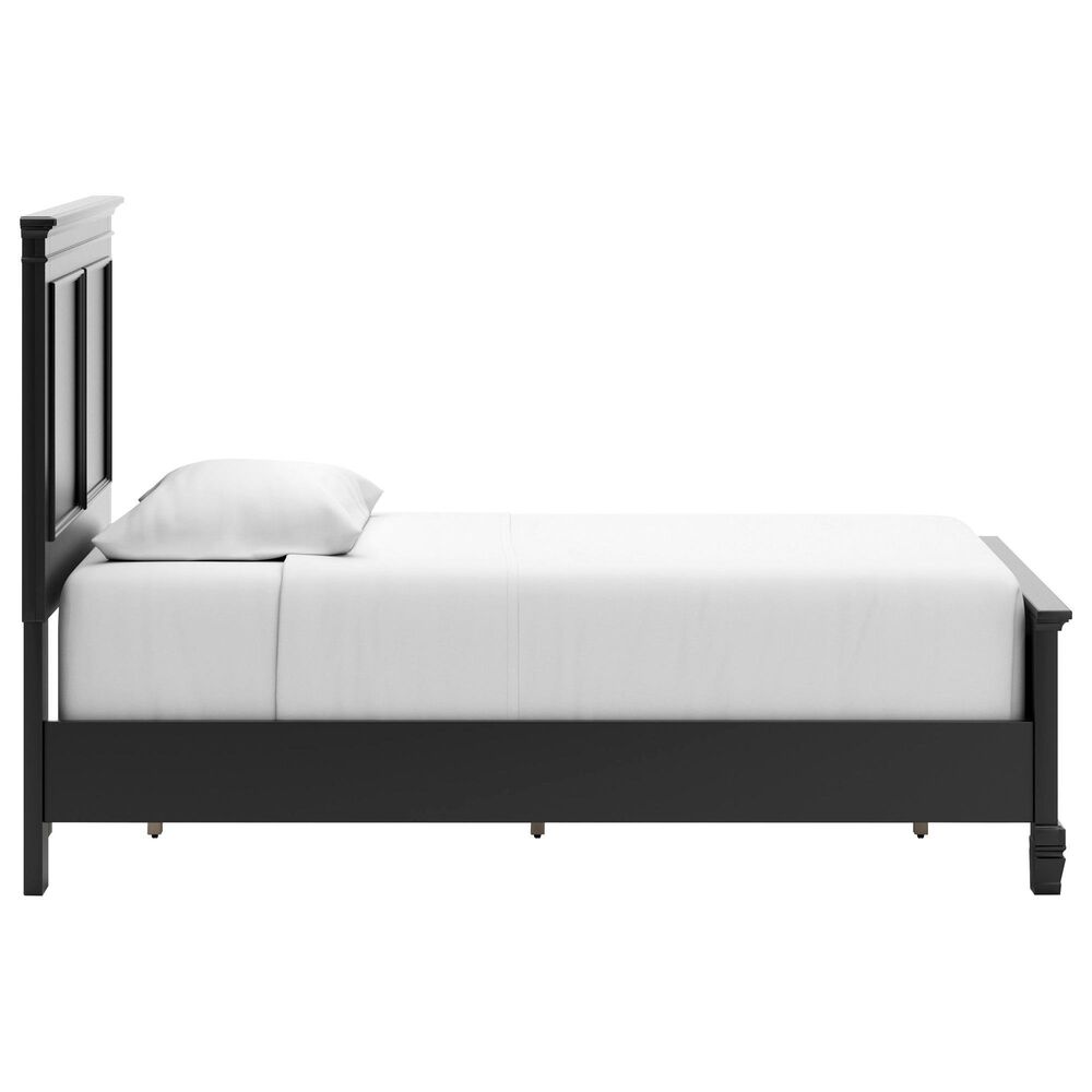 Signature Design by Ashley Lanolee Twin Panel Bed in Black, , large