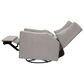 Babyletto Kiwi Power Recliner with USB in Grey Eco-Weave, , large