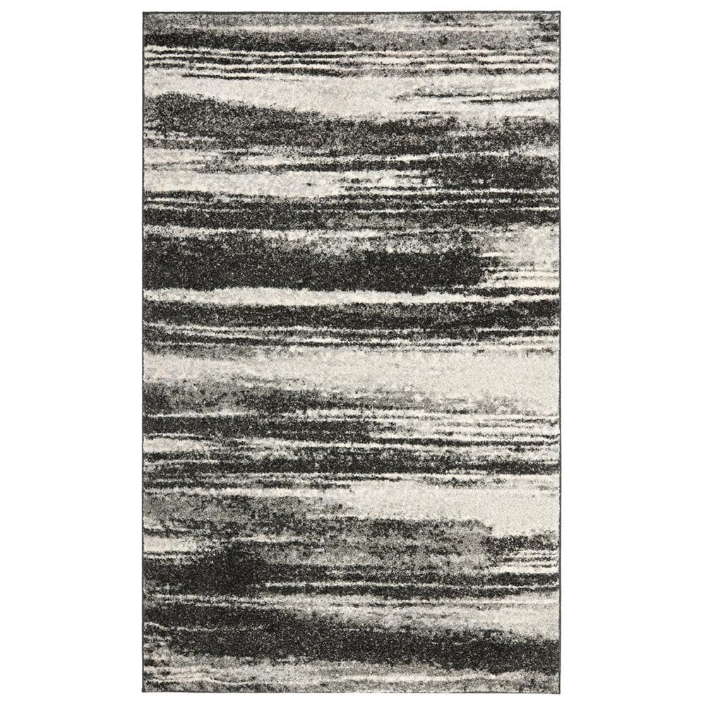 Safavieh Retro RET2693-8479-4 4&#39; x 6&#39; Dark Grey/Light Grey Area Rug, , large