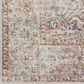 Loloi Bonney 6"7" x 9"7" Ivory and Sunset Area Rug, , large