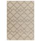 Surya Gavic 4"3" x 5"11" Medium Gray, Ivory and Light Beige Area Rug, , large