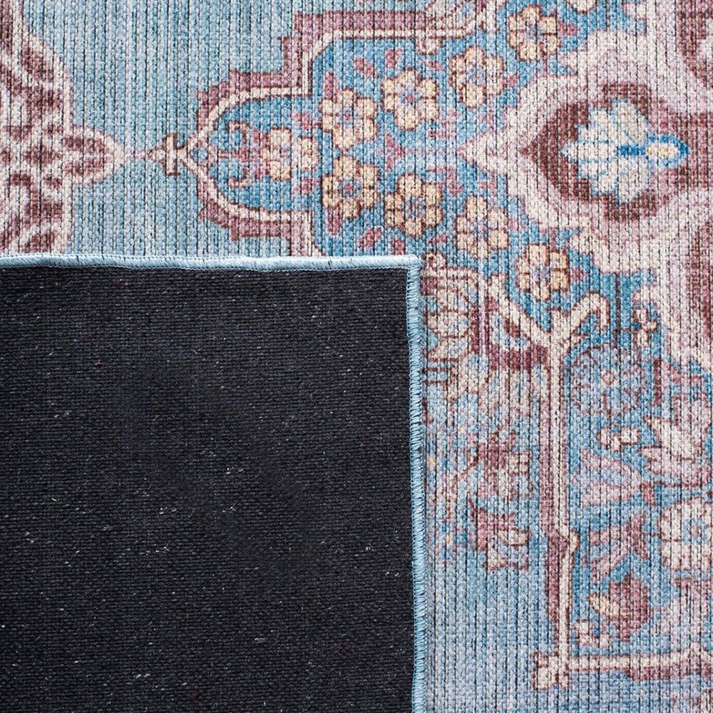 Safavieh Serapi 2&#39; x 9&#39; Blue and Brown Runner, , large