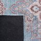 Safavieh Serapi 2" x 9" Blue and Brown Runner, , large