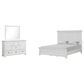 New Heritage Design Jamestown 3-Piece Queen Bedroom Set in White Brushed, , large