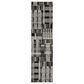 Oriental Weavers Atlas Geometric 752C0 8"6" x 22"7" Black Runner, , large