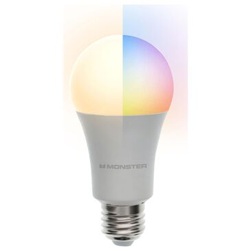 Monster Smart Illuminessence Smart Illuminessence Smart Wi-Fi RGBW Light Bulb in MultiColor and White, , large