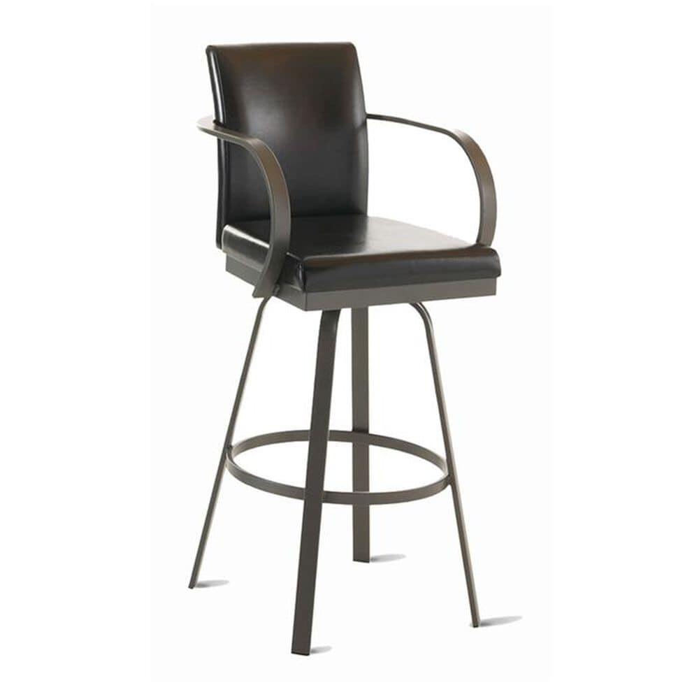 Amisco Lance 30" Swivel Stool, , large