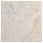 Bernhardt Riverton 40" Cocktail Table in Honed Bianco Travertine and Silver, , large