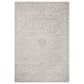 Loloi II Odette 5"3" x 7"9" Silver and Ivory Area Rug, , large