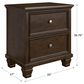 Signature Design by Ashley Danabrin 2-Drawer Nightstand in Brown, , large
