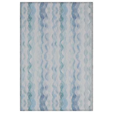 Dalyn Rug Company Seabreeze Chevron 2"6" x 3"10" Denim Area Rug, , large