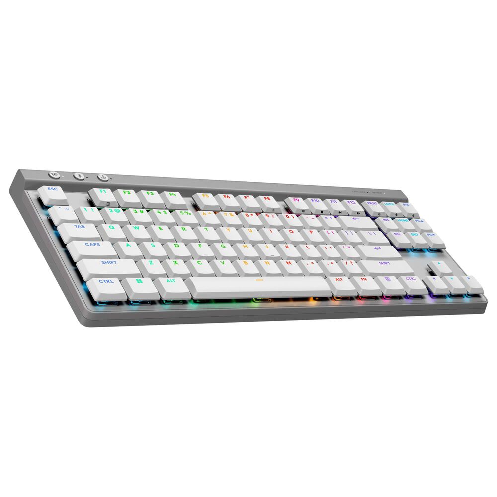 Logitech Lightspeed Gaming Keyboard Wht, , large