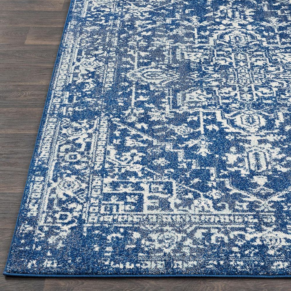 Surya Harput HAP-1022 5&#39;3&quot; x 7&#39;3&quot; Blue, Teal and Charcoal Area Rug, , large