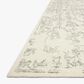 Magnolia Home Annie ANN-01 7"9" x 9"9" White and Grey Area Rug, , large