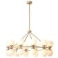 Eichholtz Hutchinson 24-Light Chandelier in Antique Brass, , large