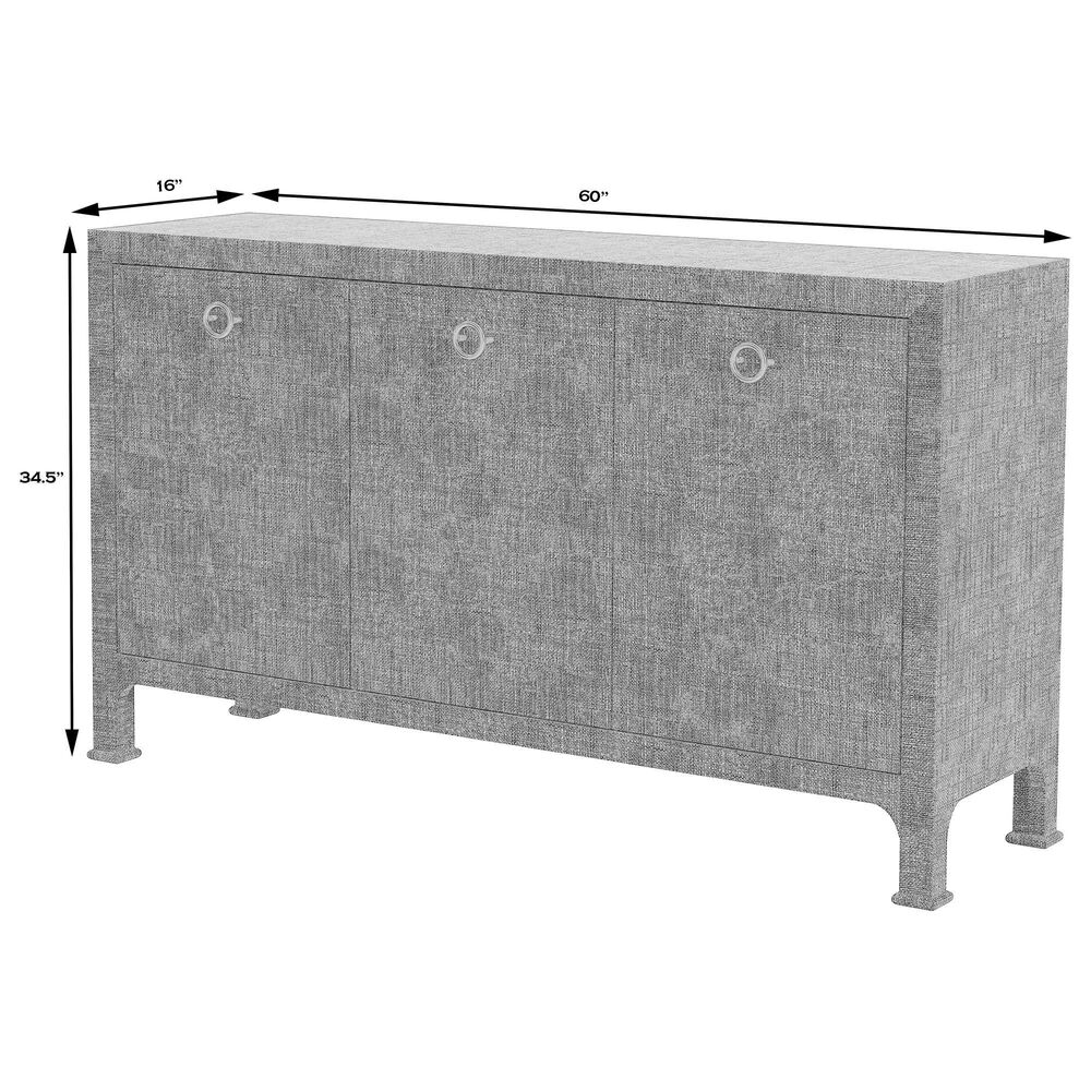 Butler Chatham Sideboard in Charcoal Raffia, , large