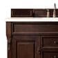 James Martin Brookfield 60" Single Bathroom Vanity in Burnished Mahogany with 3 cm Eternal Marfil Quartz Top and Rectangle Sink, , large