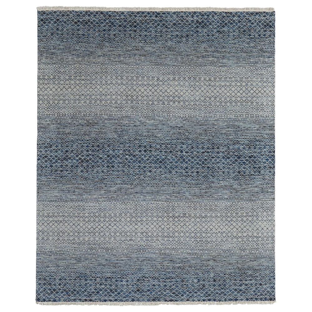 Feizy Rugs Branson 5"6" x 8"6" Blue and Ivory Area Rug, , large