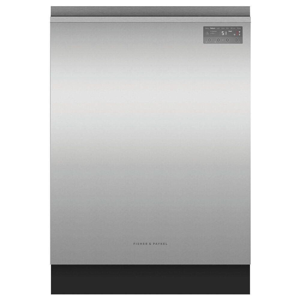 Fisher and Paykel 24&quot; Built-In Pocket Handle Dishwasher in Stainless Steel, , large