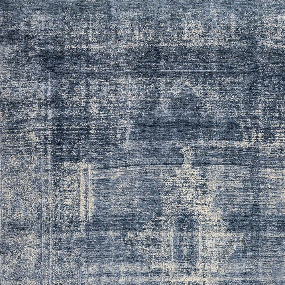 Magnolia Home Kennedy 96 x 126 Denim Area Rug, , large