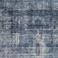 Magnolia Home Kennedy 96 x 126 Denim Area Rug, , large