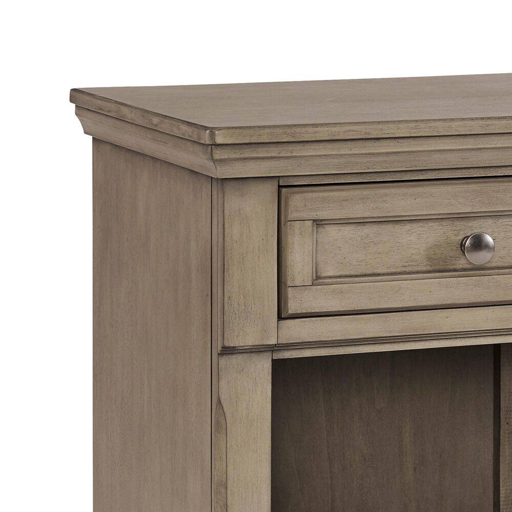Signature Design by Ashley Lettner 1 Drawer Night Stand in Light Gray, , large