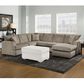 Southaven 2-Piece Stationary U-Shaped Sectional in Cornell Pewter Gray, , large