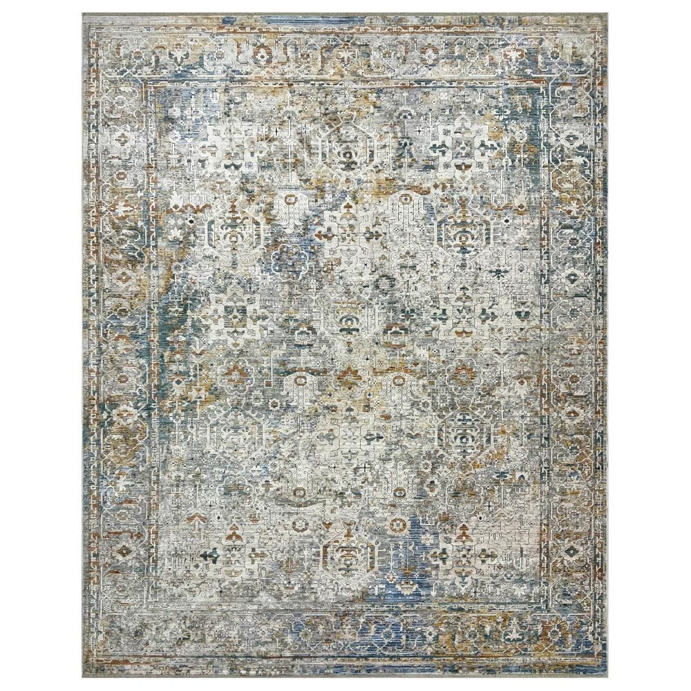 Nourison Elegant Heirlooms 8"6" x 11"4" Ivory Area Rug, , large