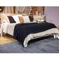 Signature Design by Ashley Piperton Queen Platform Bed in Matte White and Sugarberry, , large