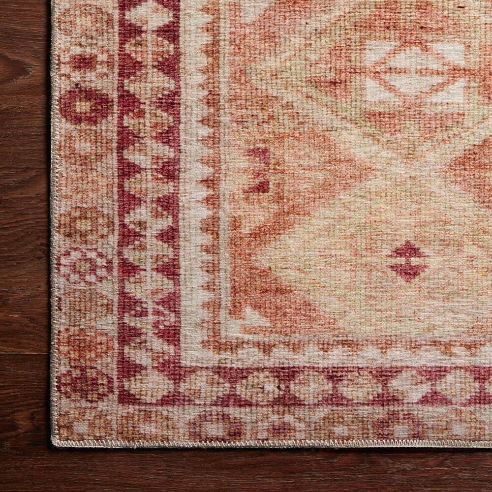 Loloi II Layla 2&#39;6&quot; x 7&#39;6&quot; Natural and Spice Runner, , large