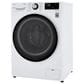 LG 2.4 Cu.Ft. Smart Wi-fi Enabled Compact Front Load All-In-One Washer and Dryer Combo in White, , large