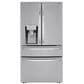 LG 30 Cu. Ft. Smart Wi-Fi Enabled Refrigerator with Craft Ice™ Maker in Stainless Steel, , large