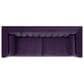 Jennifer Taylor Home Jack Stationary Sofa in Purple Velvet, , large