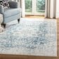 Safavieh Madison MAD603J 4" x 6" Teal and Ivory Area Rug, , large